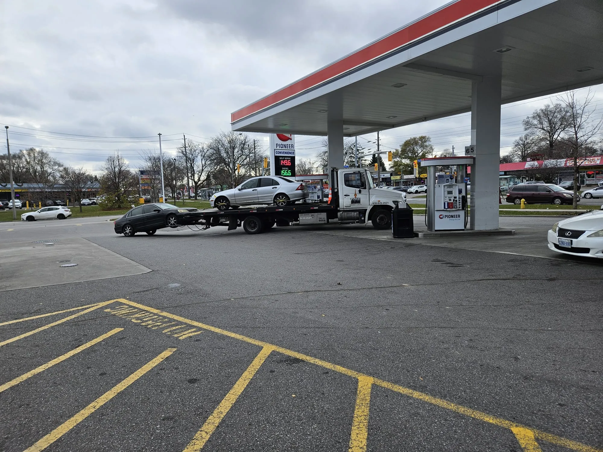 Long distance towing